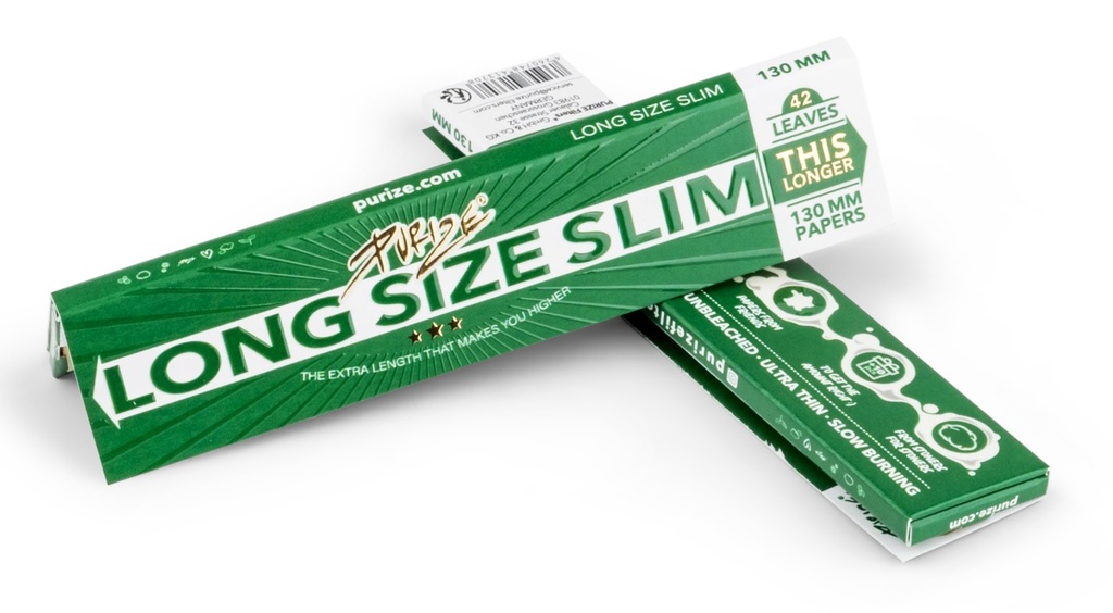 PURIZE® Long Papers, VE40, Long Size Slim