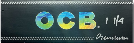 OCB Schwarz Premium 1 1/4, mit FilterTips, VE24