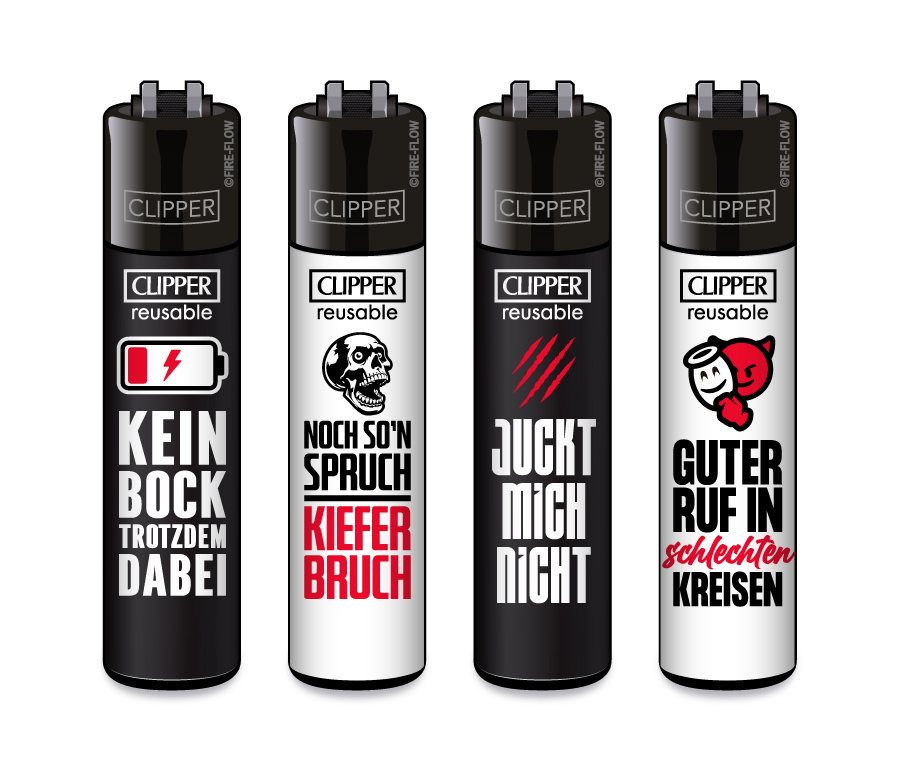 CLIPPER CLASSIC Large, Sprüche #2 , VE48