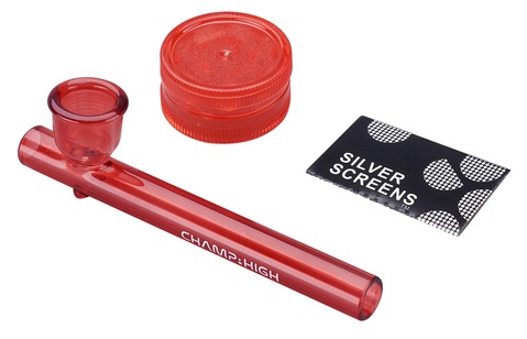 GLASS Kawumm, 9 Cm, Including Grinder + Screens