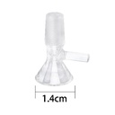 GLAS-Steckkopf-BOX, 12 Stück, 14.5er, Trichter