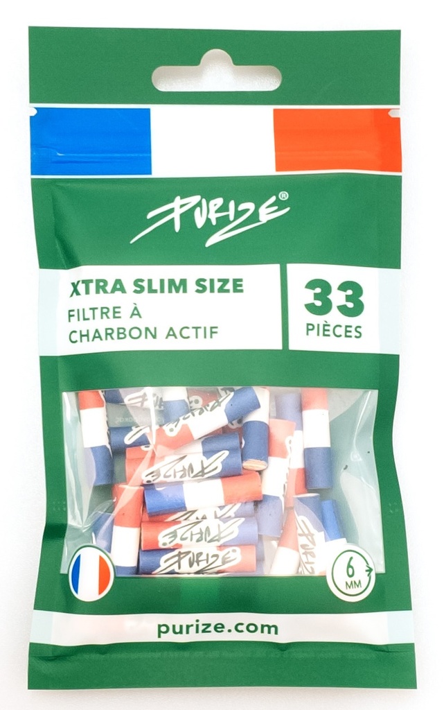 PURIZE Activated Carbon Filter 1x33, FRANCE, 5.9mmø, XTRA