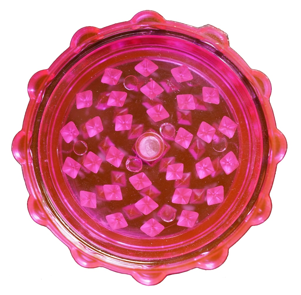 Acrylic Grinder With Magnet, 7.6 cm Ø