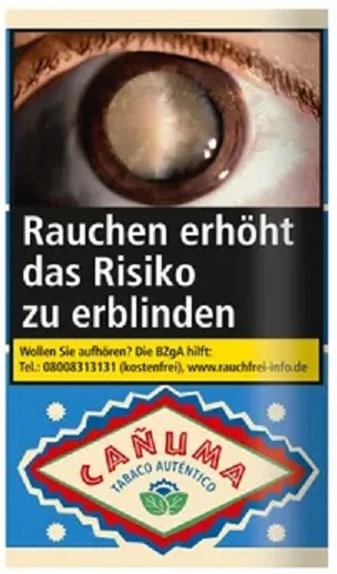 Canuma Rolling Tobacco, Bright, Pack Of 6, 30g Each