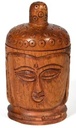 Wooden Grinder, BUDDHA, 3-piece