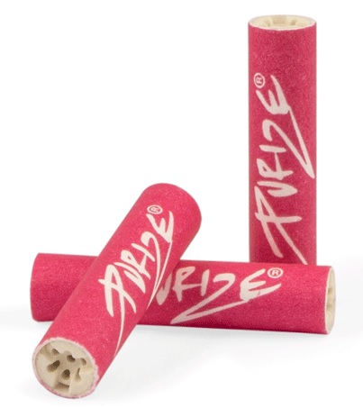 PURIZE Aktivkohlefilter Pink 1x250er, 9mmØ Regular