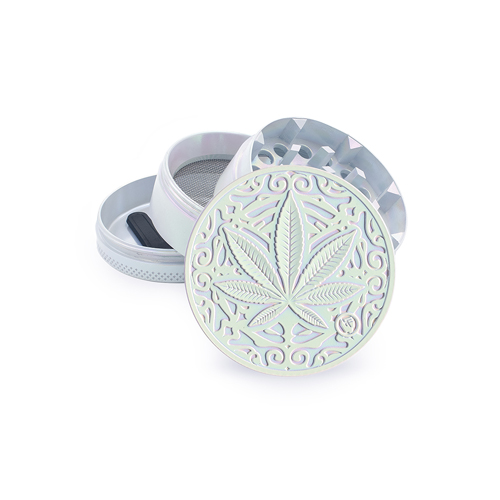 Metal Grinder, ICY PEARL Trance Leaf, 50mmø