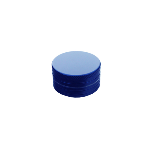 Aluminum Grinder, BLUE, 40 mm Ø, 2-piece, CNC Milled