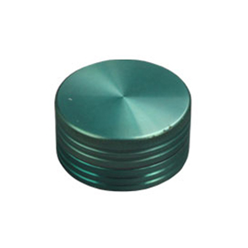 Aluminum Grinder, 4 Cm, 2-piece, Green*