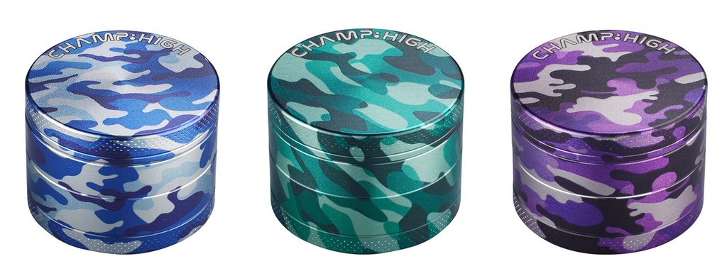 Metall-Grinder, 50mmØ, 4-piece, CAMO