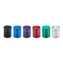 Mini Metal Grinder With Stash, 30 mm Diameter, 1 Piece, 4 Parts