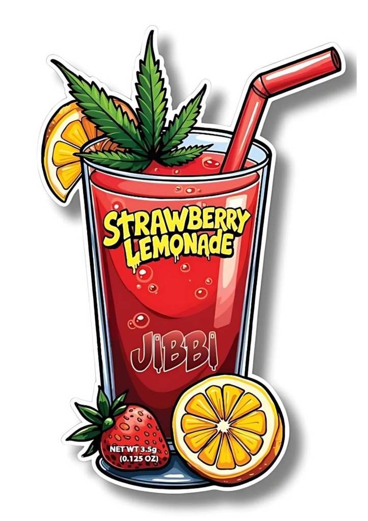 Cali-bag, Motif: Strawberry Lemonade, 1 Piece