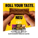 Al Capone Tobacco Leaf Wraps GLOW, 10 X 5 LEAFS