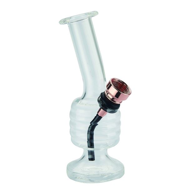 CHAMP HIGH Mini Glas Bong 12.5CM, 1 Stück