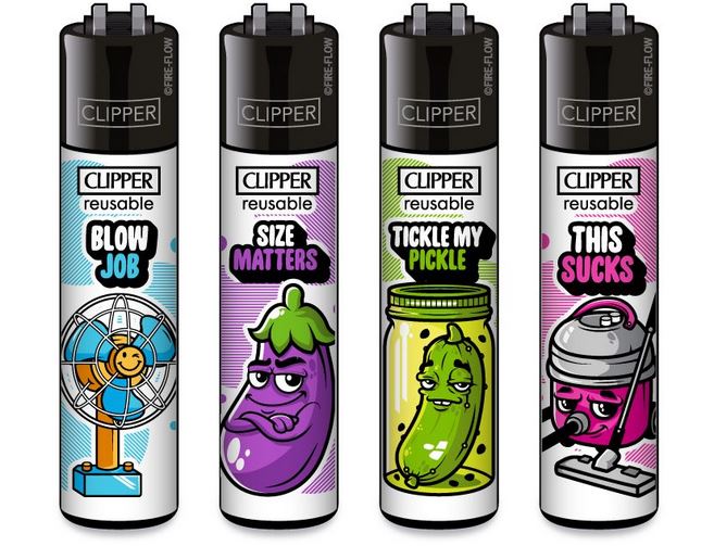 CLIPPER CLASSIC Large Porn Slogan #8 VE48