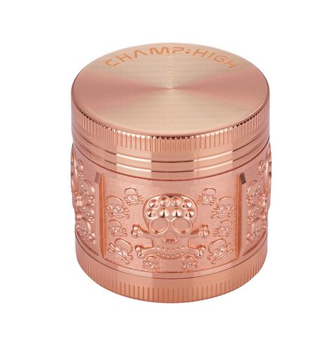 Metall-Grinder, 40mmØ, 4-teilig, SKULL + $$