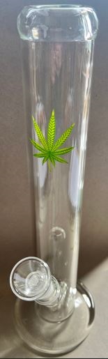 GLASBONG, 7mm, 18.8er, 40cm, 55mm Ø