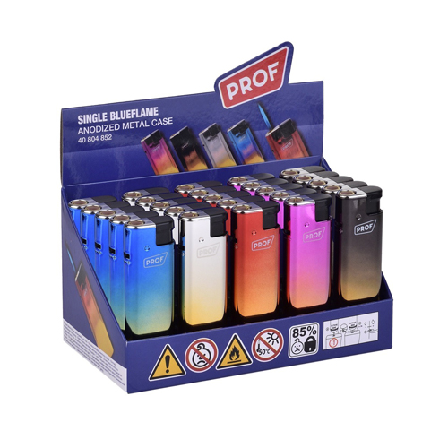 JET Lighter, eloxiertes Metall Gehäuse,  VE25