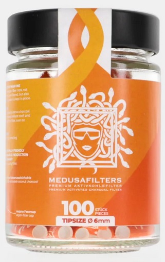 MEDUSA AktivKF 1 x 100er im GLAS, 6mmØ SUNSET