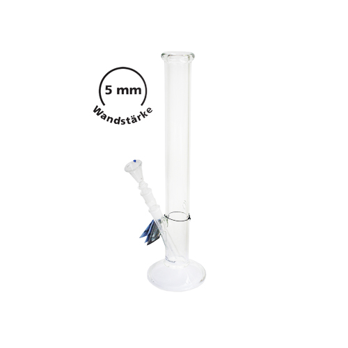 GLASBONG-18.8er-48cm-5mm Wandstärke-50mm Ø