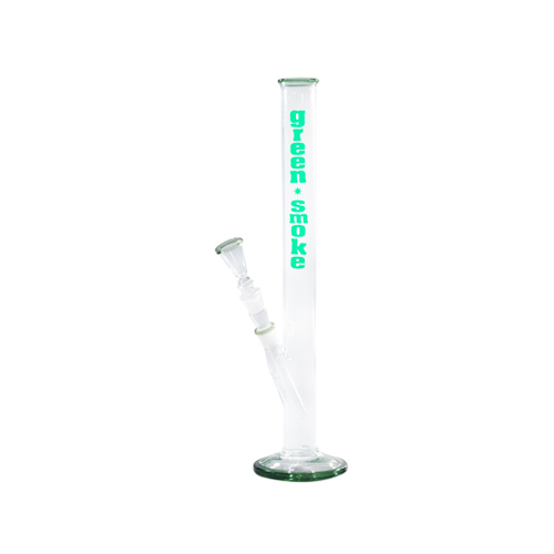 Glass Bong Cylinder, Green Smoke, 46 Cm, 18.8 mm