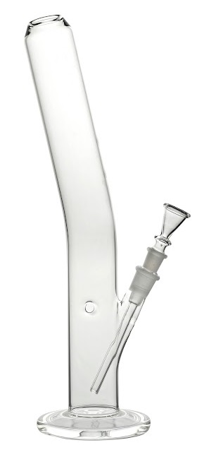 GLASS Bong-18.8-40cm-5mm, Heavy Model, Curved