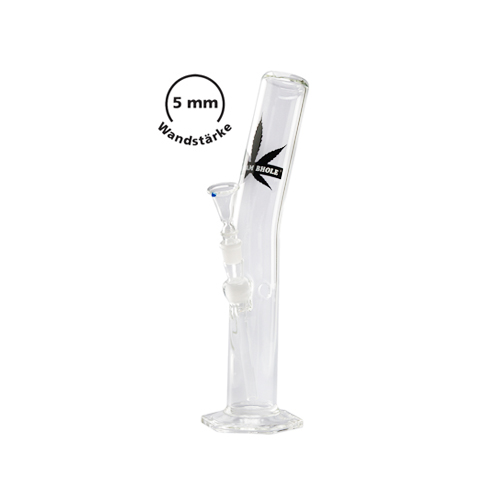 GLASS Bong-18.8-40cm-5mm, Heavy Model, Curved