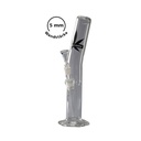 GLASS Bong-18.8-40cm-5mm, Heavy Model, Curved