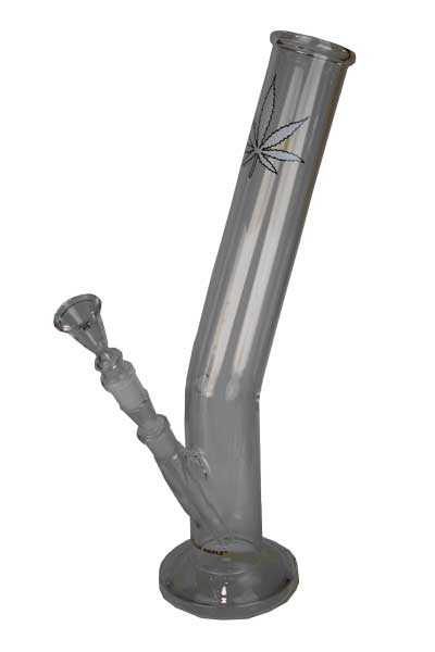 GLASBONG, 18.8er, 40cm, Rundfuß, 55mm Ø