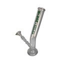 Glasbong-18.8er-40cm-Green Smoke.- Rundfuß