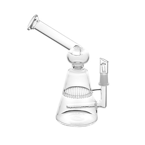 Oil rig with slit diffuser and honeycomb