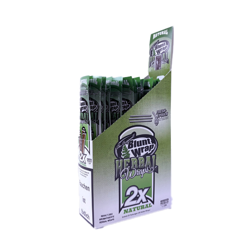 Platinum Blunt Wraps Herbal - NATURAL