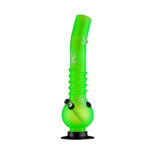 Acrylbong, 32cm, Twisted Rasta, giftbox