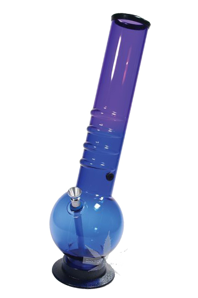 [ST8] Acrylic Bong, Ball, Slanted, approx. 40 cm