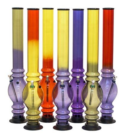 [ST3] Acrylic Bong, Bulbous, approx. 50 cm