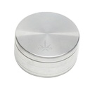 Alu-Grinder, 90mm Ø, 4-teilig mit Sieb, CNC