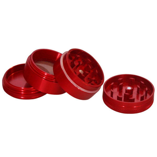 [WN44R] Alu-Grinder-4cm-4 Part-Rot