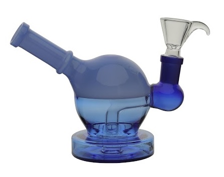 [SSC10145BB] Blue Mini Ball Bong, 15 cm