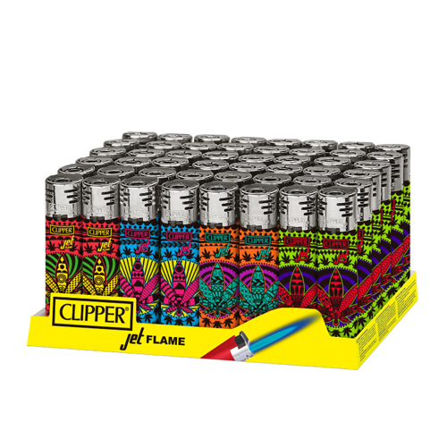 [CLJ9] Clipper Jet Flame MANDALA LEAVES, VE48