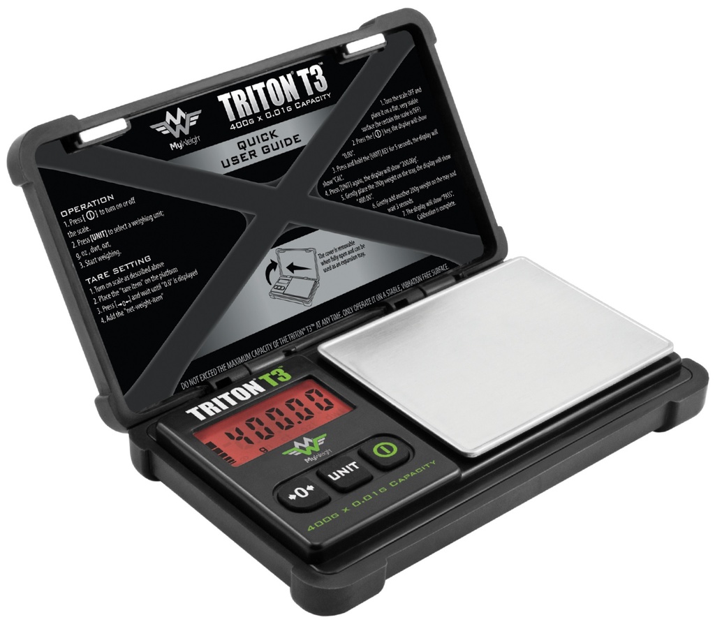 [SOLO91] TRITON T3 Digital Scale - Myweight, 400g/0.01g