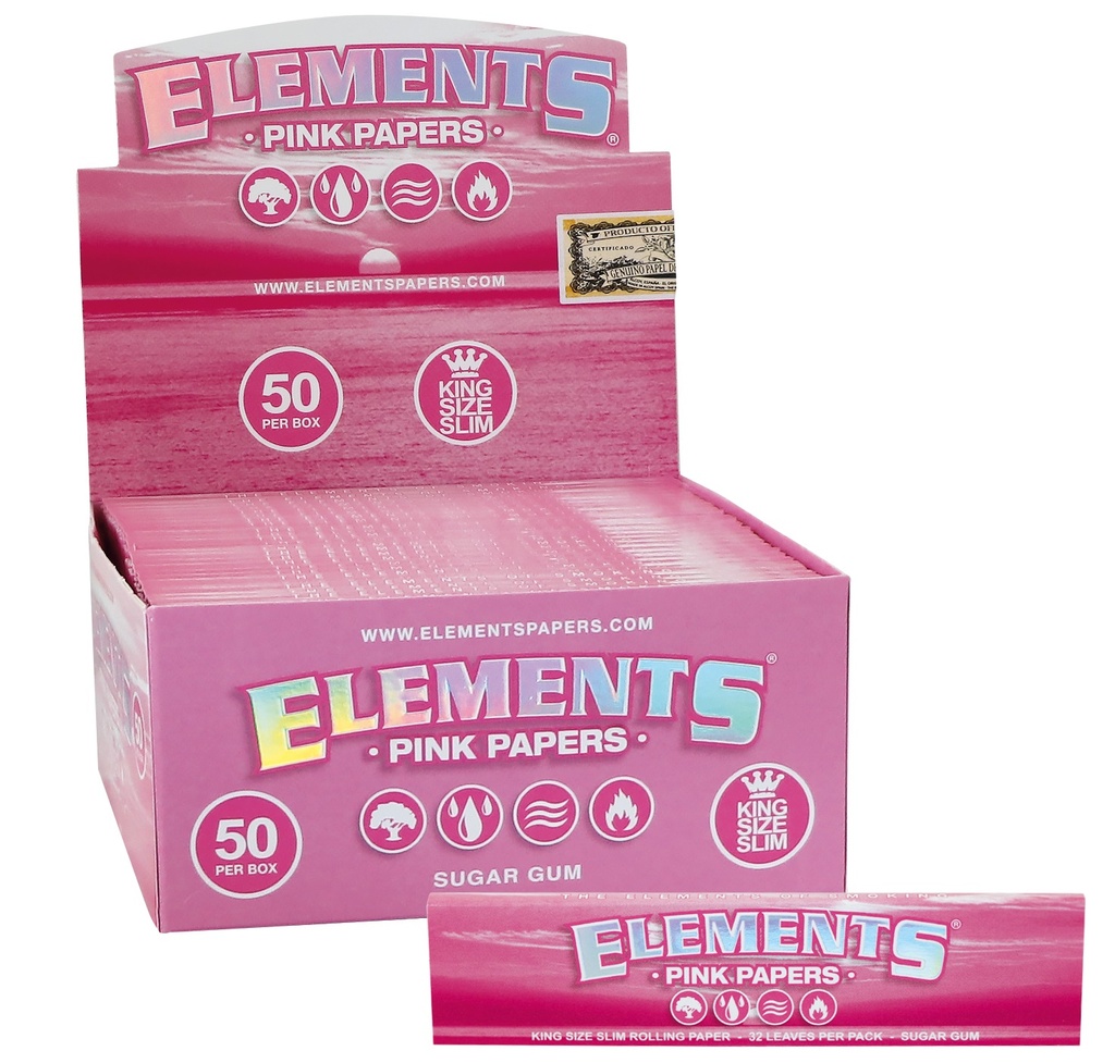 [ZI2EPI] ELEMENTS KS Slim, PINK, VE50