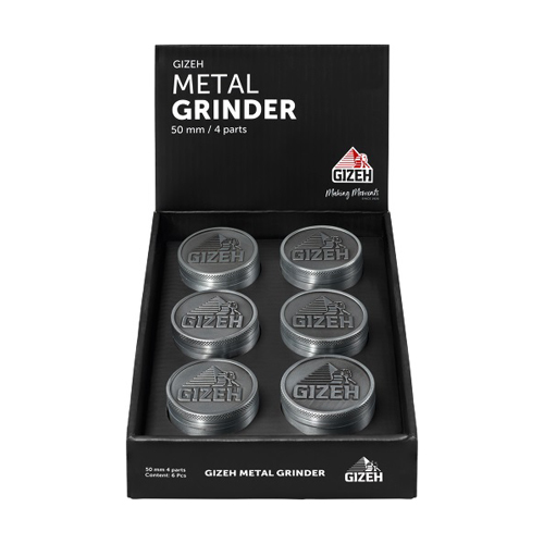 [WNG50] GIZEH Grinder Metal 50mm Ø, 1 Piece
