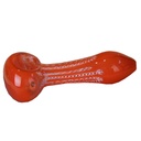 GLAS farbige Pfeife-ca.11.5cm lang