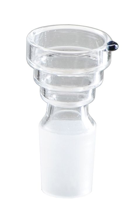 [EK18ZP] GLAS Steckkopf, 3 Etagen, 18.8er Schliff