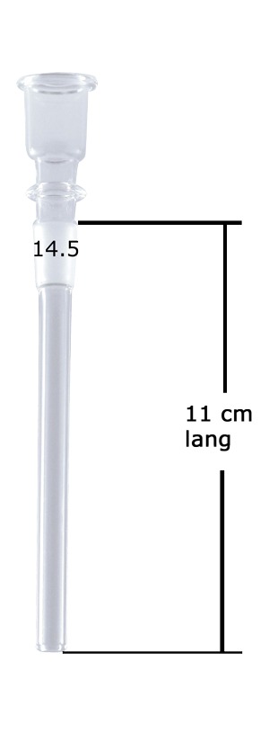 [ES110Z] GLASS Downstem 11cm, 14.5 cm Cylinder (ES3Z)