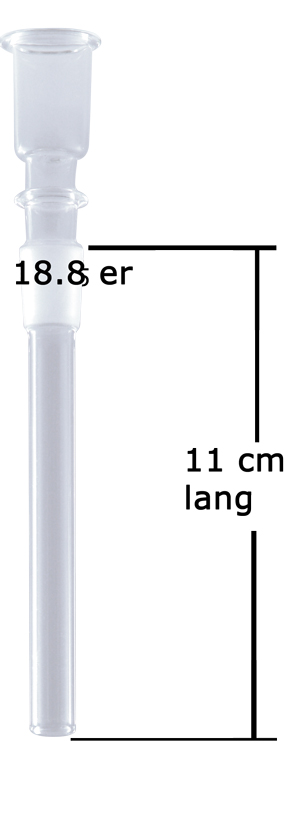 [X110Z] GLASS Downstem, 18.8 Cm, 11 cm Cylinder*