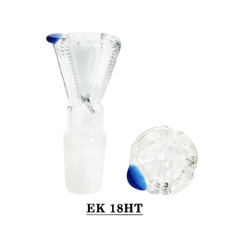 [EK18HT] GLASS Plug Head 18.8 mm Slip Head Heavy, Funnel