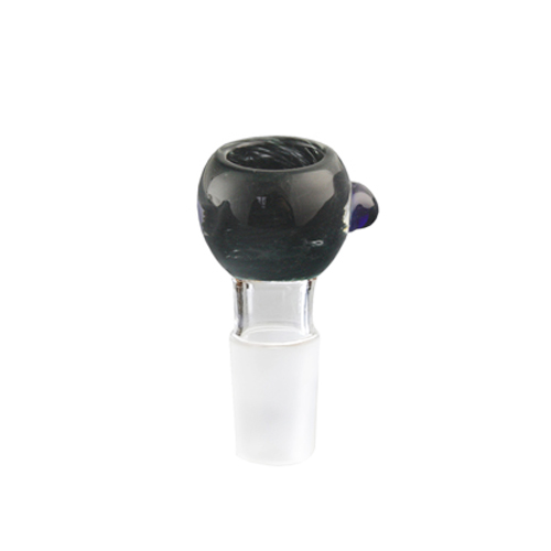 [EK18XS] GLASS Plug Head 18.8 Heavy Black