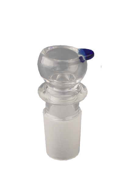 [EK18SN] GLASS Plug Head, 18.8 Mm, Mini With Roll-away Lock
