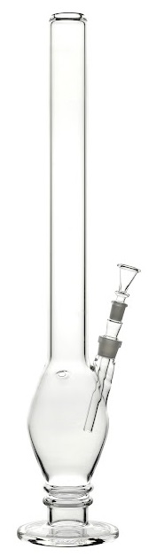 [GW475] GLASS BONG 18.8 Cm, 60 Cm, 5 mm Plug-in System
